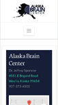 Mobile Screenshot of akbraincenter.com